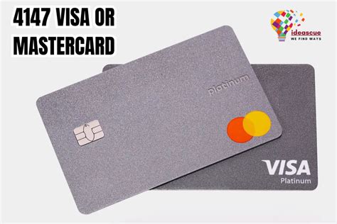 4147 visa or mastercard
